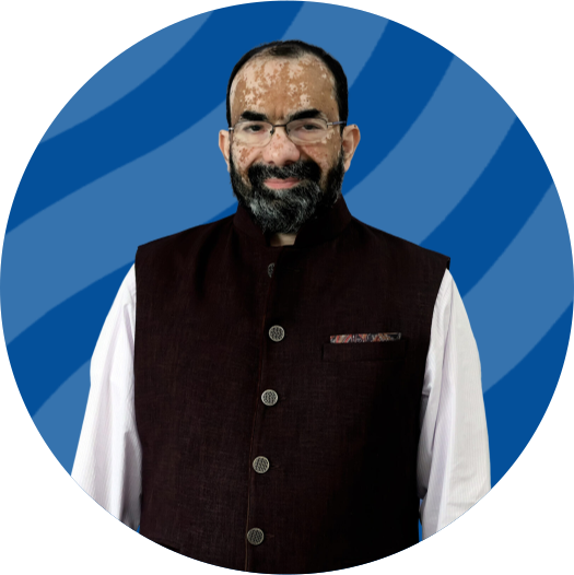 An image of Prof. GR Chandrashekhar.